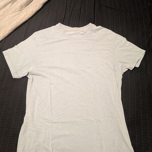 Kenneth Cole Men's Light Blue Short Sleeve Tee